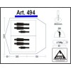 Carpa Igloo Arye 2 Dormitorios 4 Personas Con Avance Para Camping Al Aire Libre Carpa Igloo Arye 2 Dormitorios 4 Personas Con Avance Para Camping Al Aire Libre