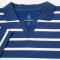 Remera m/c rayada azul