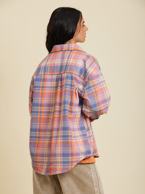 SOBRECAMISA SARAY RUSTY Naranja