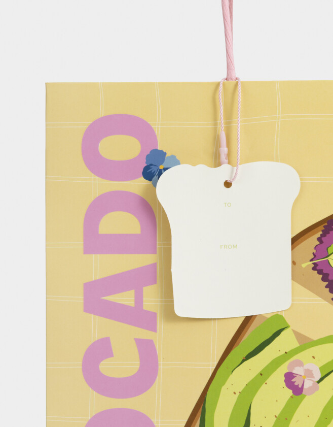 Accesorios Regalos Estampados Bolsa De Regalo L - Combinacion Multicolor