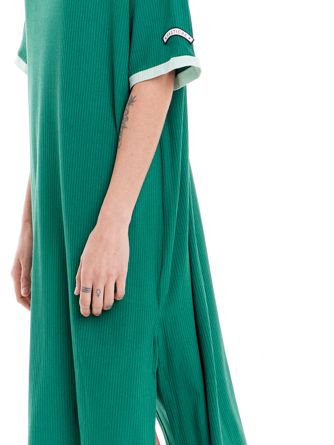 Vestido Pad verde talle unico