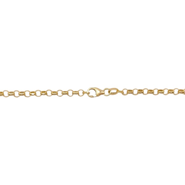 Cadena oro Rolo - Oro bajo - Sin Piedra - CD8064 sinpiedra