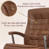Sillón Ejecutivo Cuerina Reclinable SILLON EJECUTIVO CUERINA MARRON