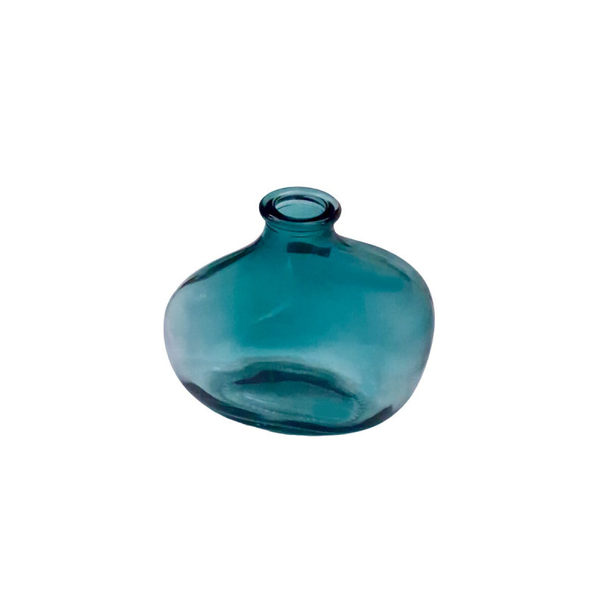 Florero de vidrio 11x10cm - Florero De Vidrio 11x10cm 