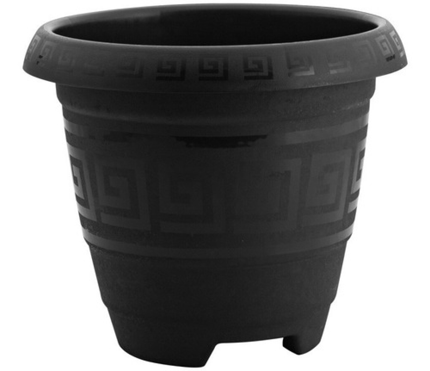 MACETA REDONDA 15 LITROS NEGRO REF 0358 - NEGRO 