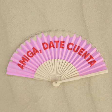 Abanico Mis Petates Rosa