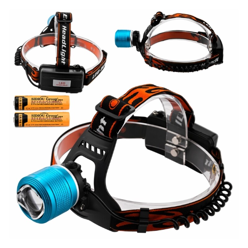 Linterna Minero LED T6 Recargable Linterna Minero LED T6 Recargable