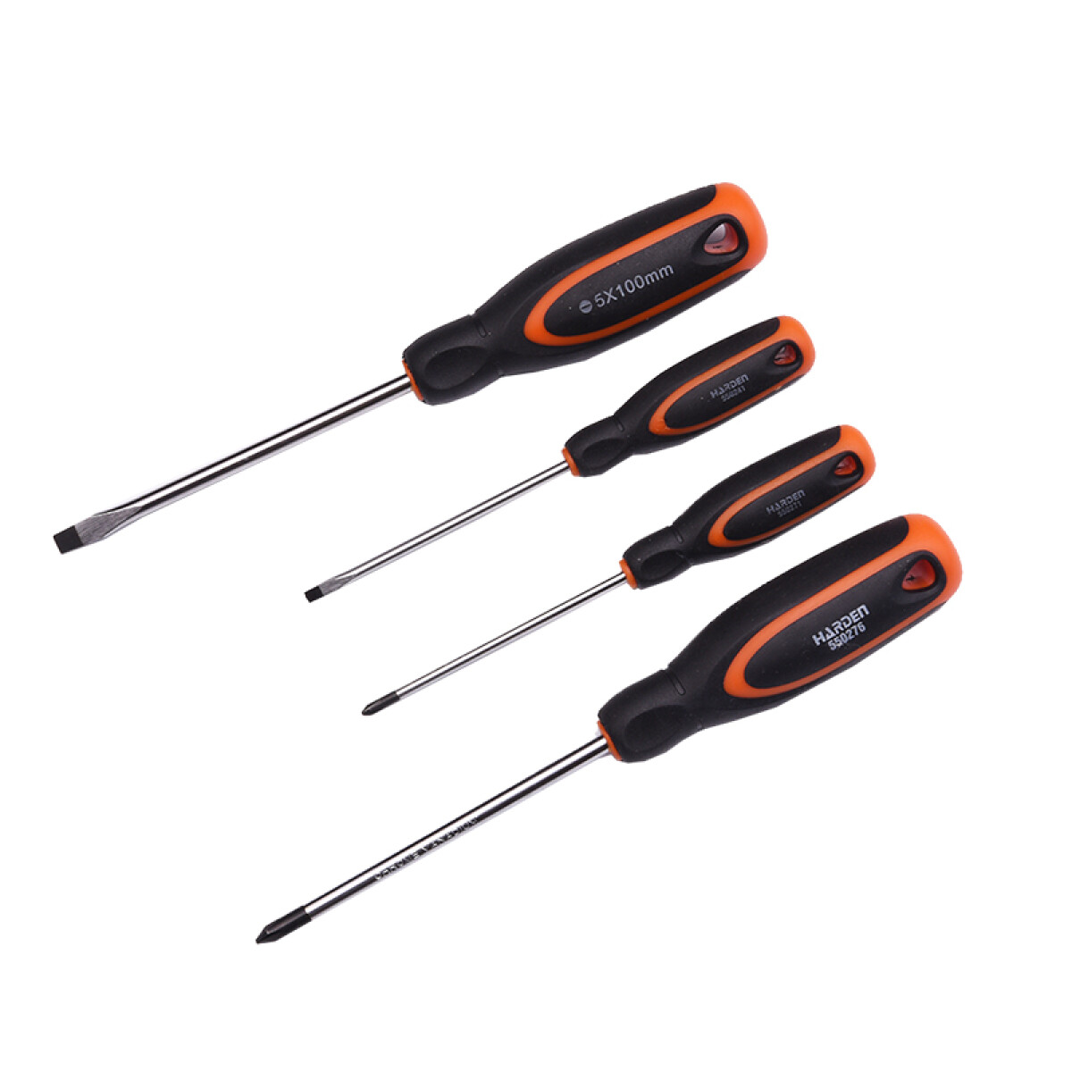JUEGO DESTORNILLADORES 4 PZAS (2 PAL./2 PH.) PRO HARDEN ++ - N/a 