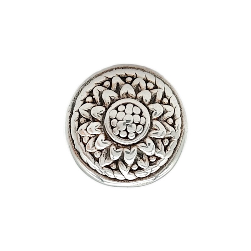 Anillo Flor-Plata 925 Inflada-Sin Piedra-AN3056 sinpiedra