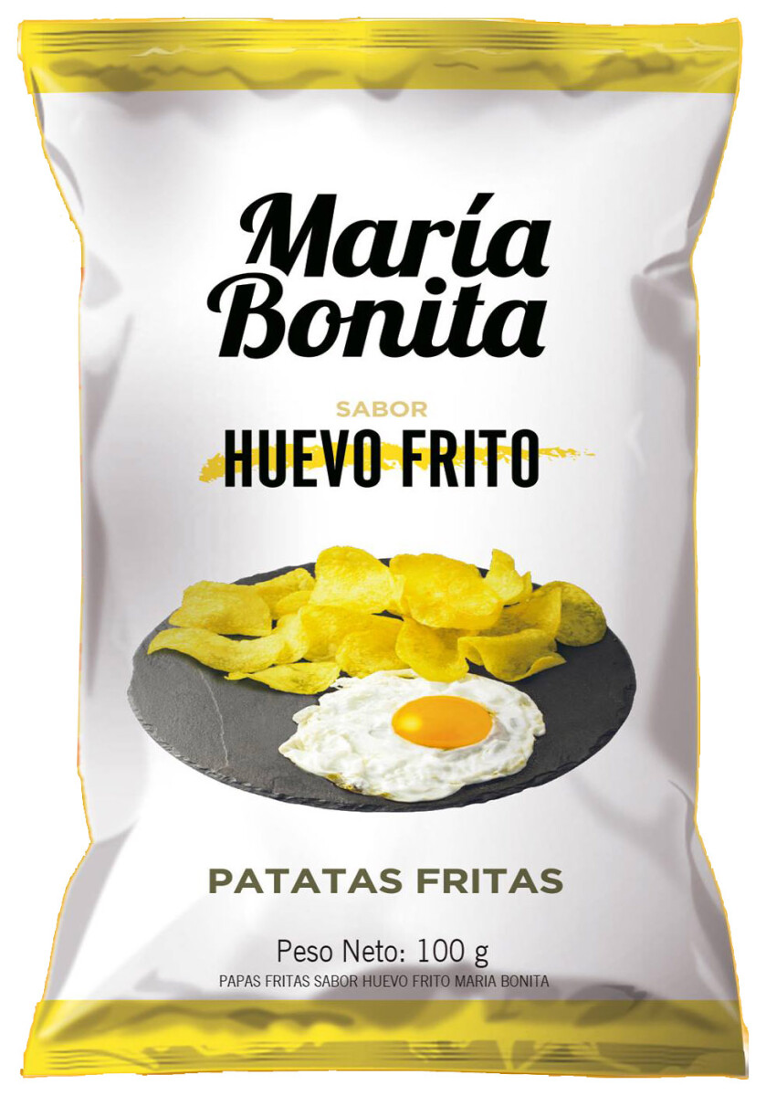 SNACK PAPAS MARIA BONITA 100G HUEVO FRITO 