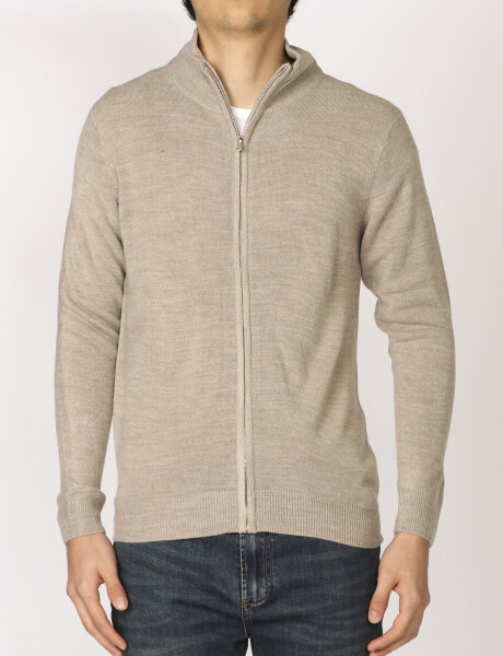 Cardigan Harrington Urban Beige Melange