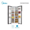 Heladera Con Freezer Inverter Midea Mdrs619gfr28 Color Negro Con Capacidad De 482l 220v Heladera Con Freezer Inverter Midea Mdrs619gfr28 Color Negro Con Capacidad De 482l 220v