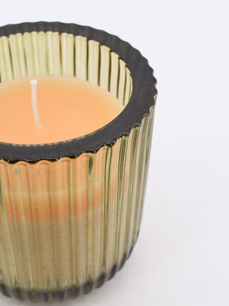 VELA EN FRASCO AMARILLO