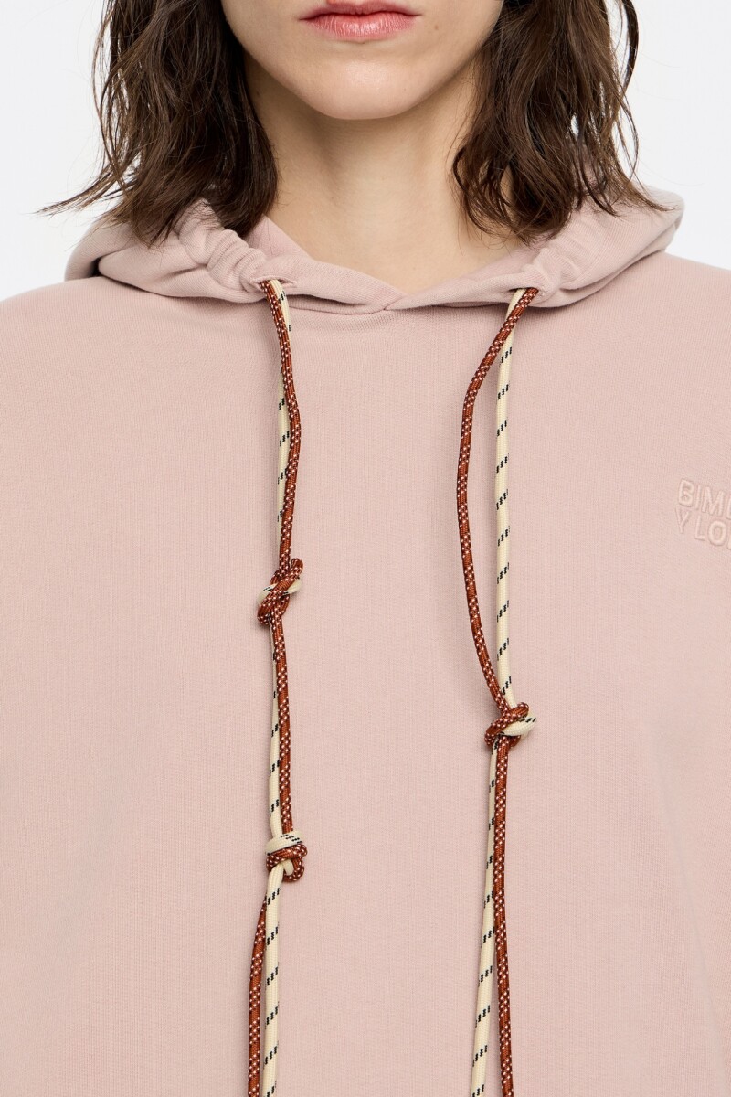 SUDADERA Rosa
