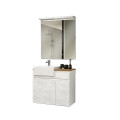 CONJUNTO DE BAÑO MODELO CORA 80 CM / MUEBLE + BACHA + ESPEJO Conjunto De Baño Modelo Cora 80 Cm / Mueble + Bacha + Espejo