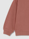 Sudadera Con Parche Naranja