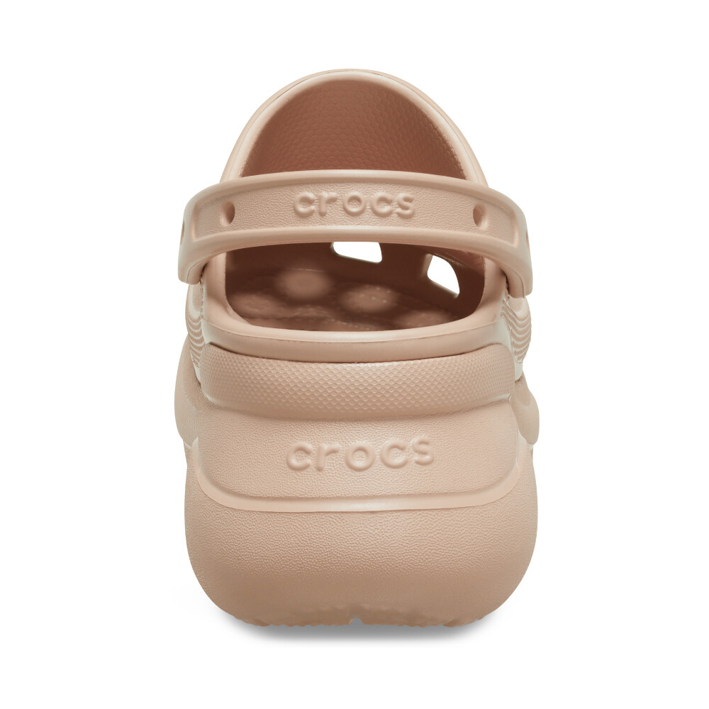 Plataformas Crocs Bae Clog W - Mujer Pink Caramel