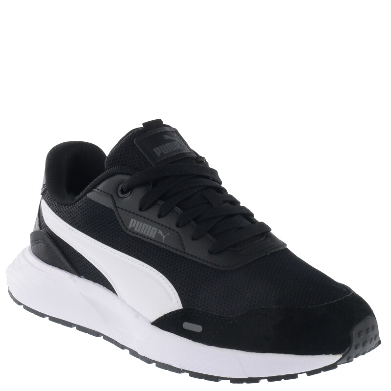 Championes de Hombre Puma Runtamed Mns Negro - Blanco