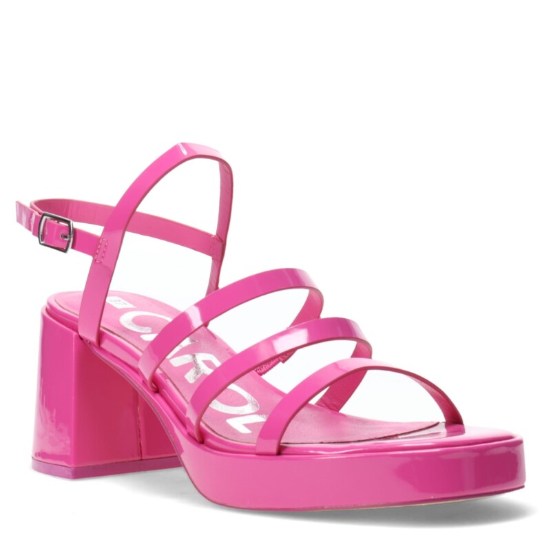 Sandalias de Mujer Miss Carol RAQCHI Fucsia (Charol)