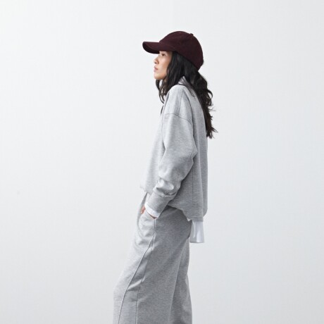 BABUCHA ALBERTA Gris Melange
