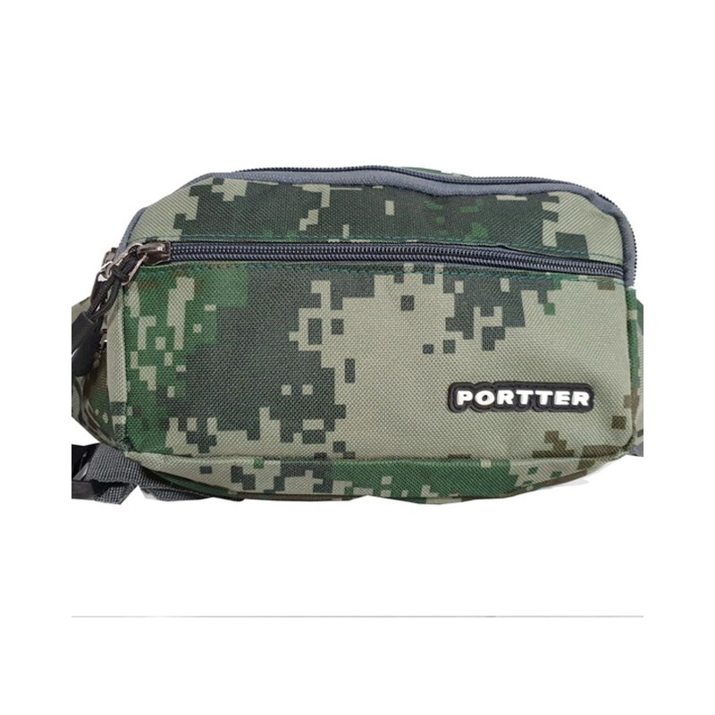 Riñonera Camuflada Digital Portter Compartimento Cierre Riñonera Camuflada Digital Portter Compartimento Cierre