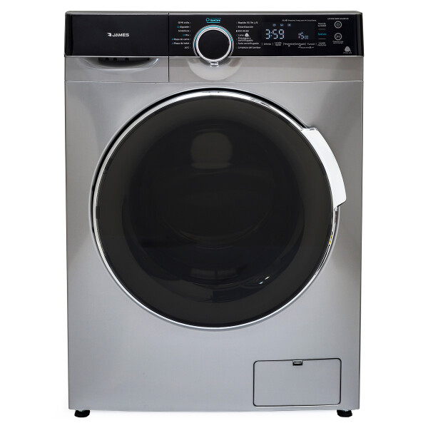 Lavarropas 10.5 Kg James Lr1016 LAVARROPAS JAMES 10.5K LR1016 INOX 40018