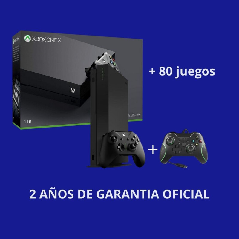 Xbox ONE X 1TB como nueva + Joystick extra Xbox ONE X 1TB como nueva + Joystick extra