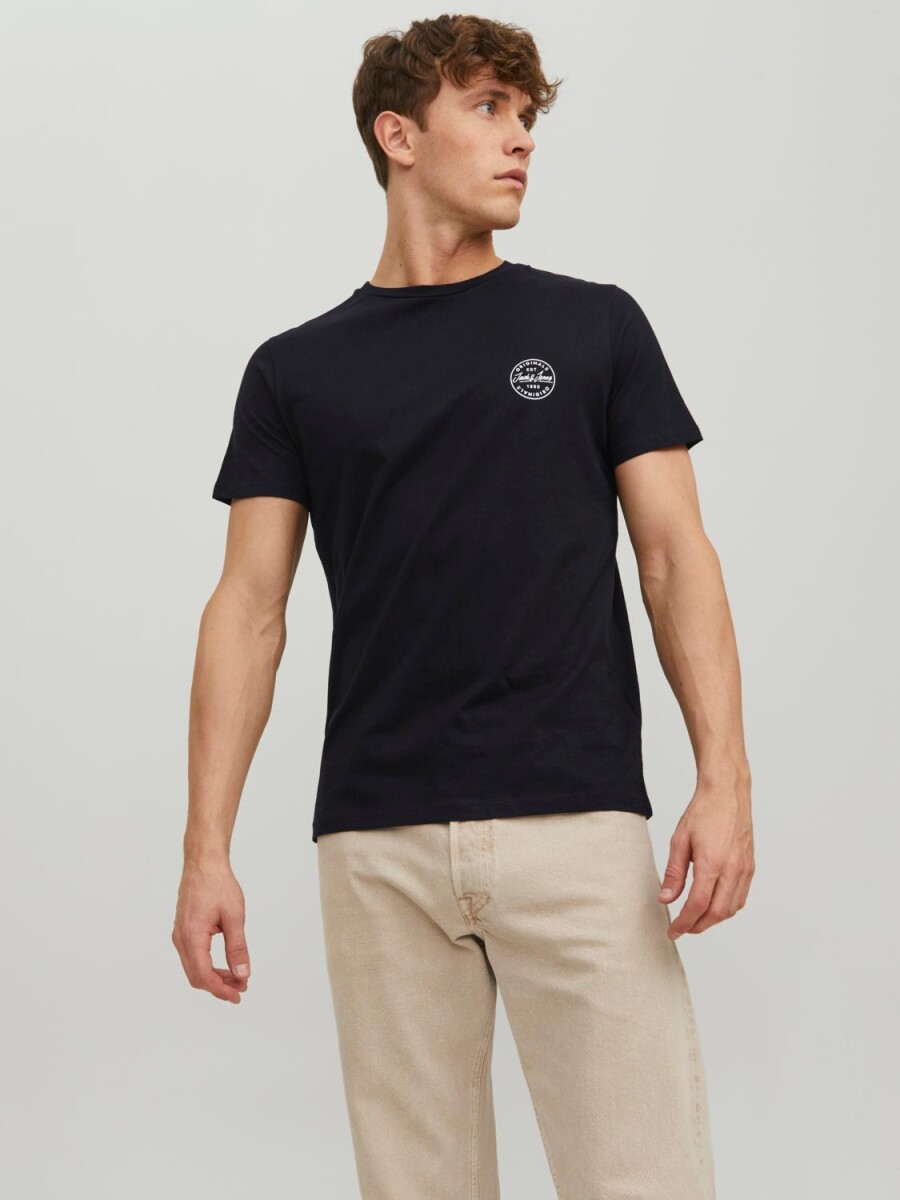 Camiseta Shark Mini Logo - Black 