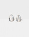 Aros Clips Metal Aros Clip De Metal - Plateado Rodio