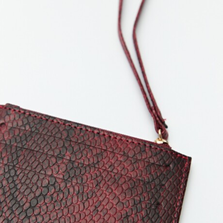 BILLETERA SNAKE Rojo