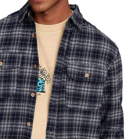 Camisa Critical Slide Marling Ls Shirt Diseño a cuadros