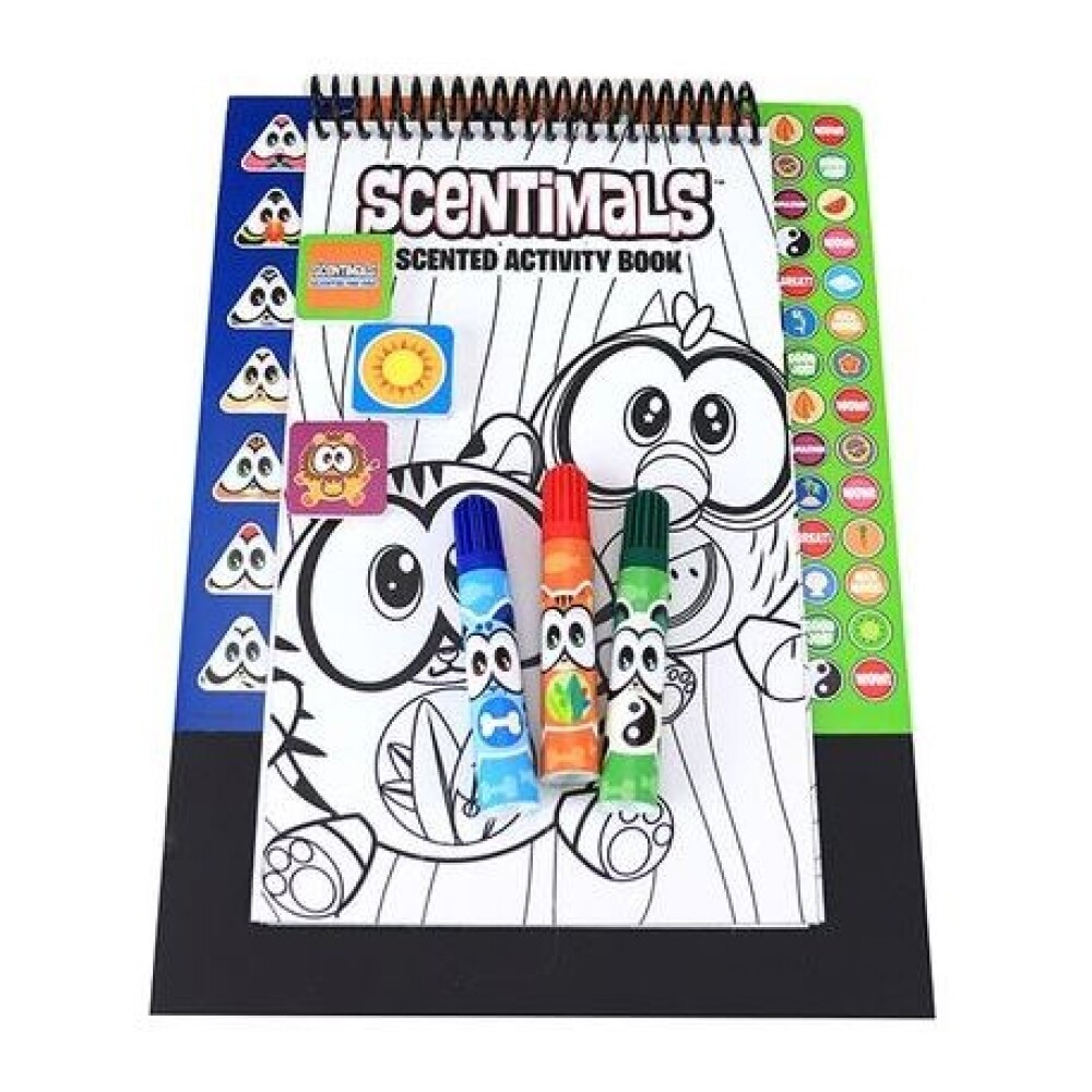 Libro De Actividades Spiral Scentimals KANGAROO LIBRO DE ACTIVIDADES SPIRAL SCENTIMALS