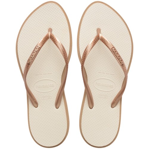 Ojotas Havaianas Slim Point Beige