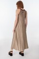 Vestido Ecos Marron