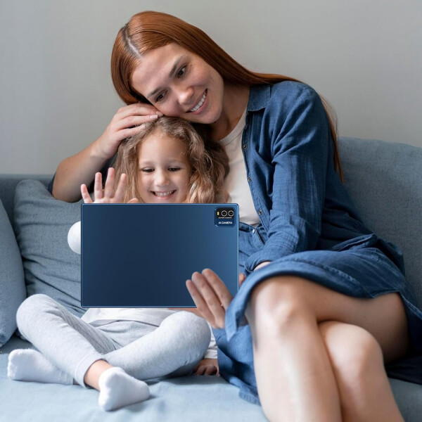 Tablet Cp20 12gb 128gb Teclado Mouse Estuche 10" AZUL