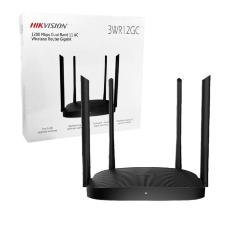 Router Hikvision Wifi Gigabit AC1200 Dual Band 001