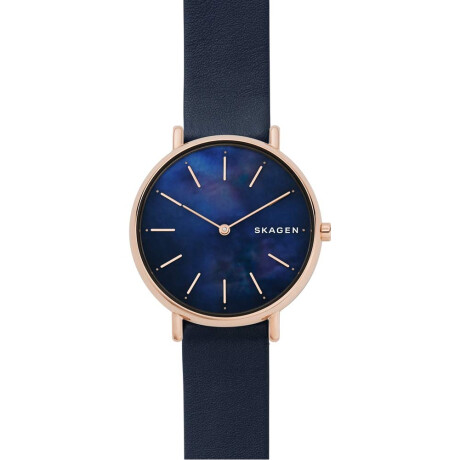 Reloj Skagen Fashion Cuero Azul 0