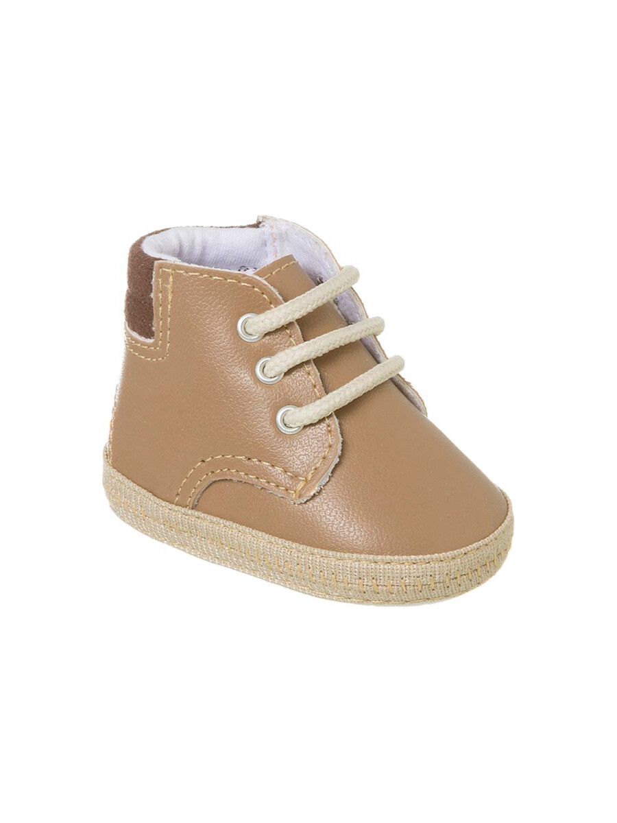 Tenis Alto Acordonado - Marron 