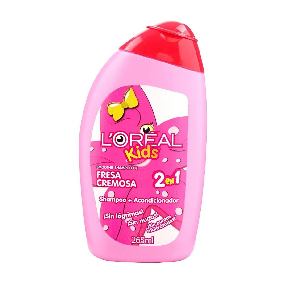 Shampoo Lóréal Kids 2 en 1 - Fresa Cremosa 