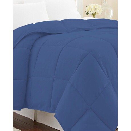 Acolchado de plumas Dohler King Size en microfibra Liso