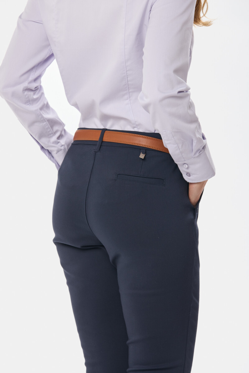 PANTALÓN CLÁSICO - Marino 