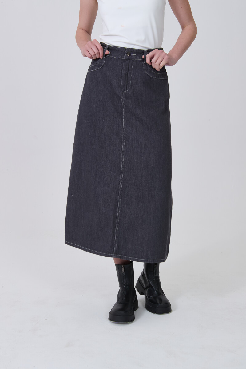 Falda Troni - Gris Medio 