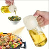 Pulverizador spray y dispensador de aceite 2 en 1 blanco