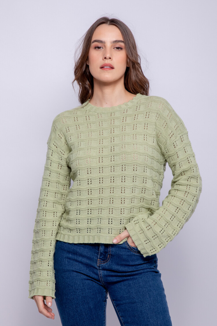 SWEATER CLAVIA Verde Monte