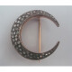 Prendedor Oro 18K, Plata Y Diamantes Prendedor Oro 18K, Plata Y Diamantes