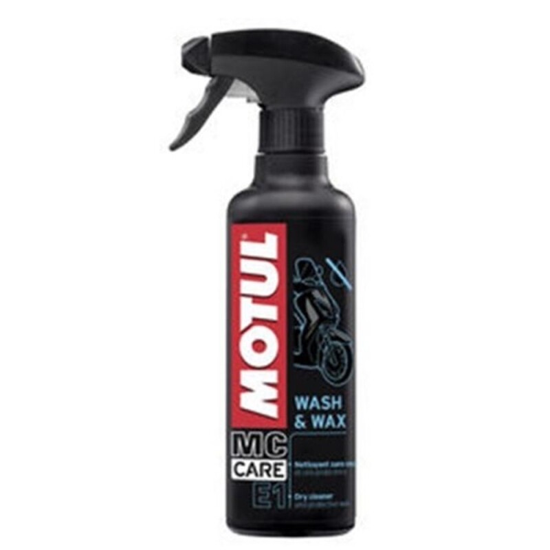 Motul Limpiador Wash Y Wax E1 ( Limpieza En Seco ) 400ml Unica