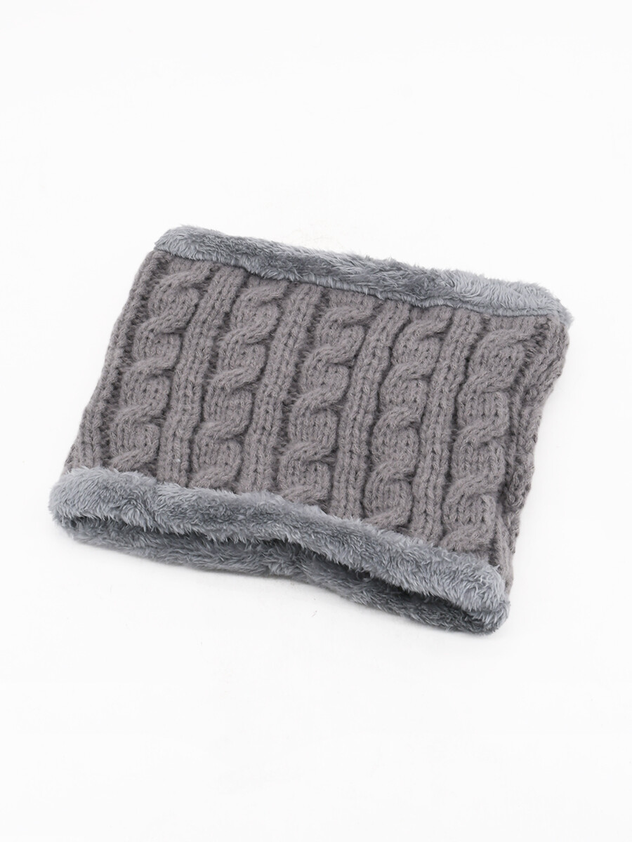 CUELLO MILAN - GRIS OSCURO 