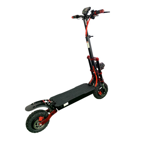 Monopatín Eléctrico Monster KDS-DC34 1000w 60v Ub NEGRO-ROJO