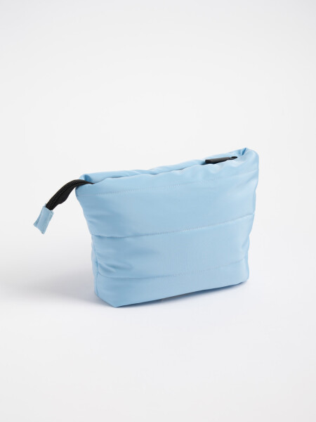 Necessaire capitoneado Celeste