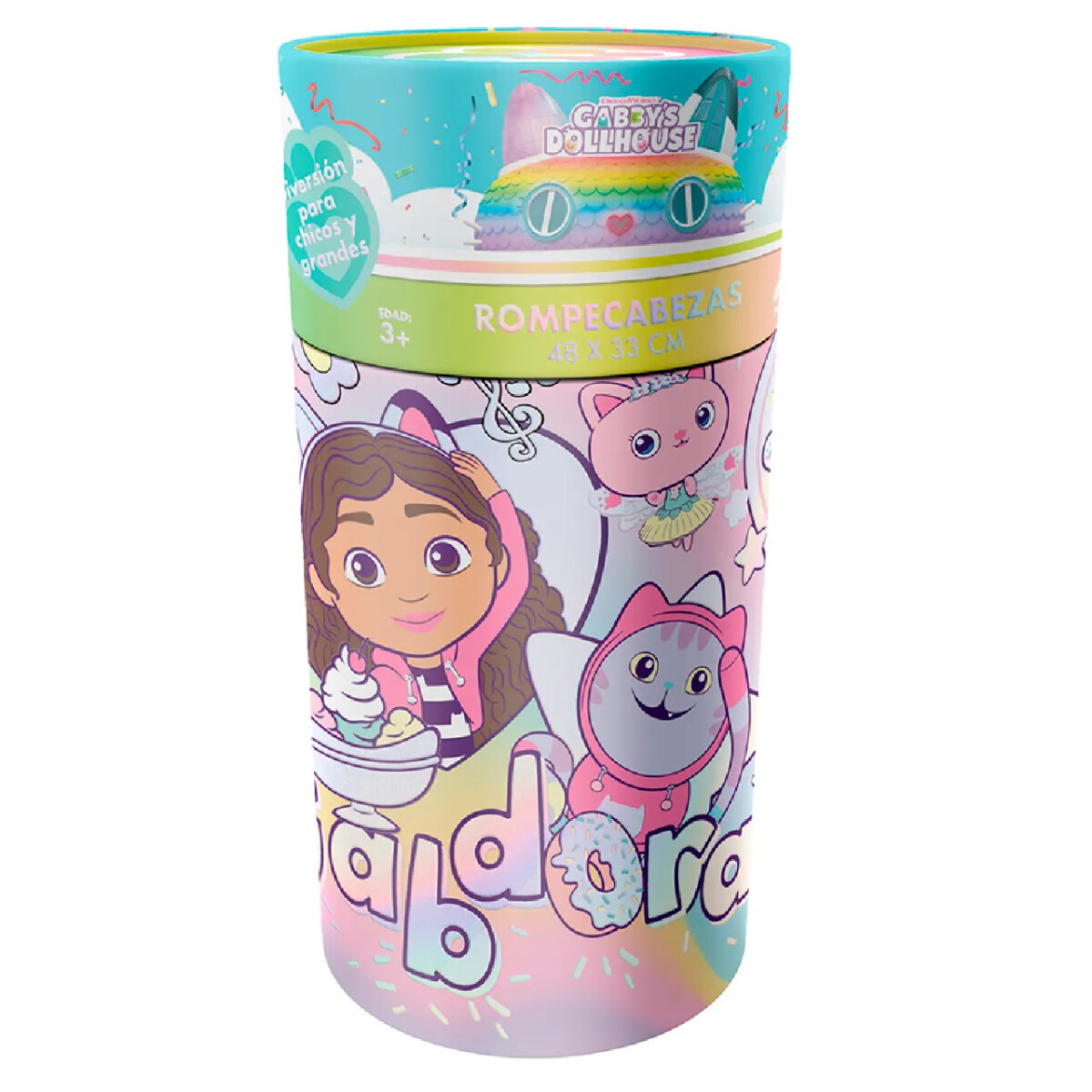 Puzzle Novelty Gabby Cilindro 